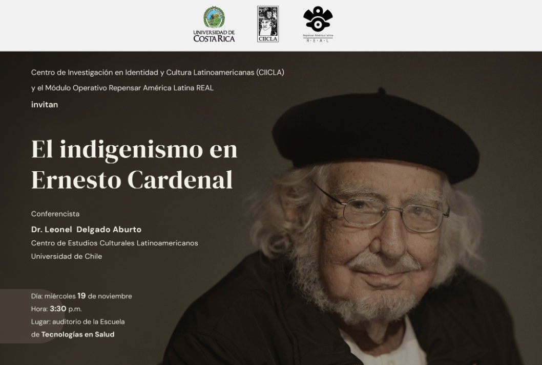 Conferencia El indigenismo en Ernesto Cardenal