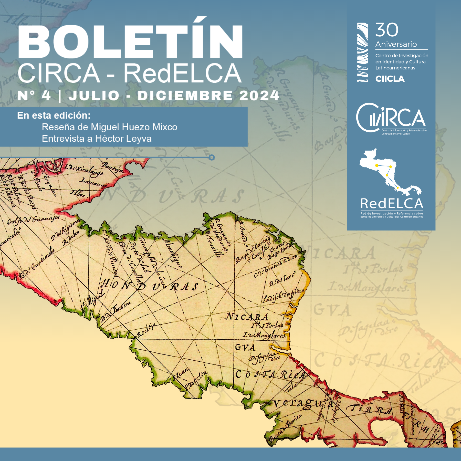 Portada boletín CIRCA-RedELCA número 4 julio-diciembre 2024
